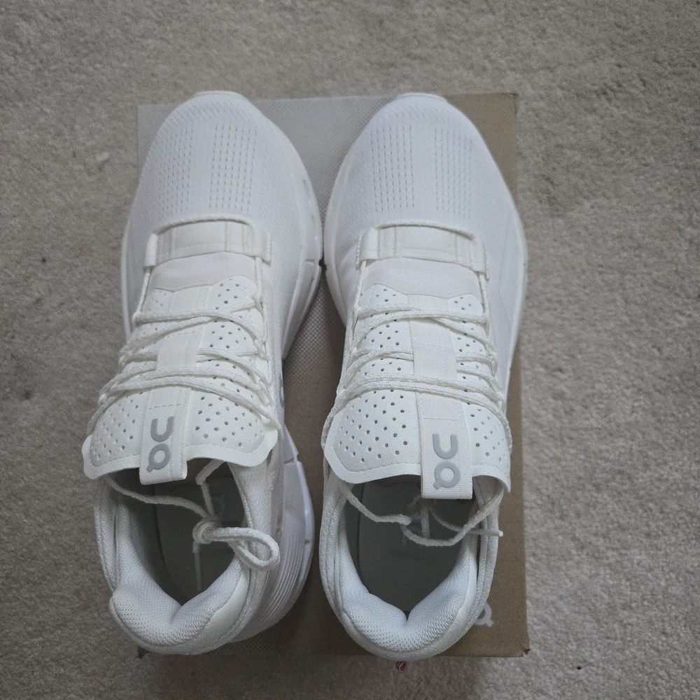 BRAND NEW with Box!  Cloudnova 2 Women's White Sneakers Size 9